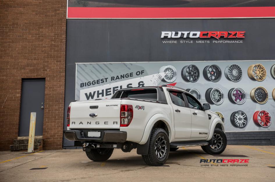FORD RANGER GD05 MATTE BLACK MILLED ACCENTS